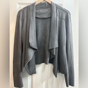 Suede Grey Blazer